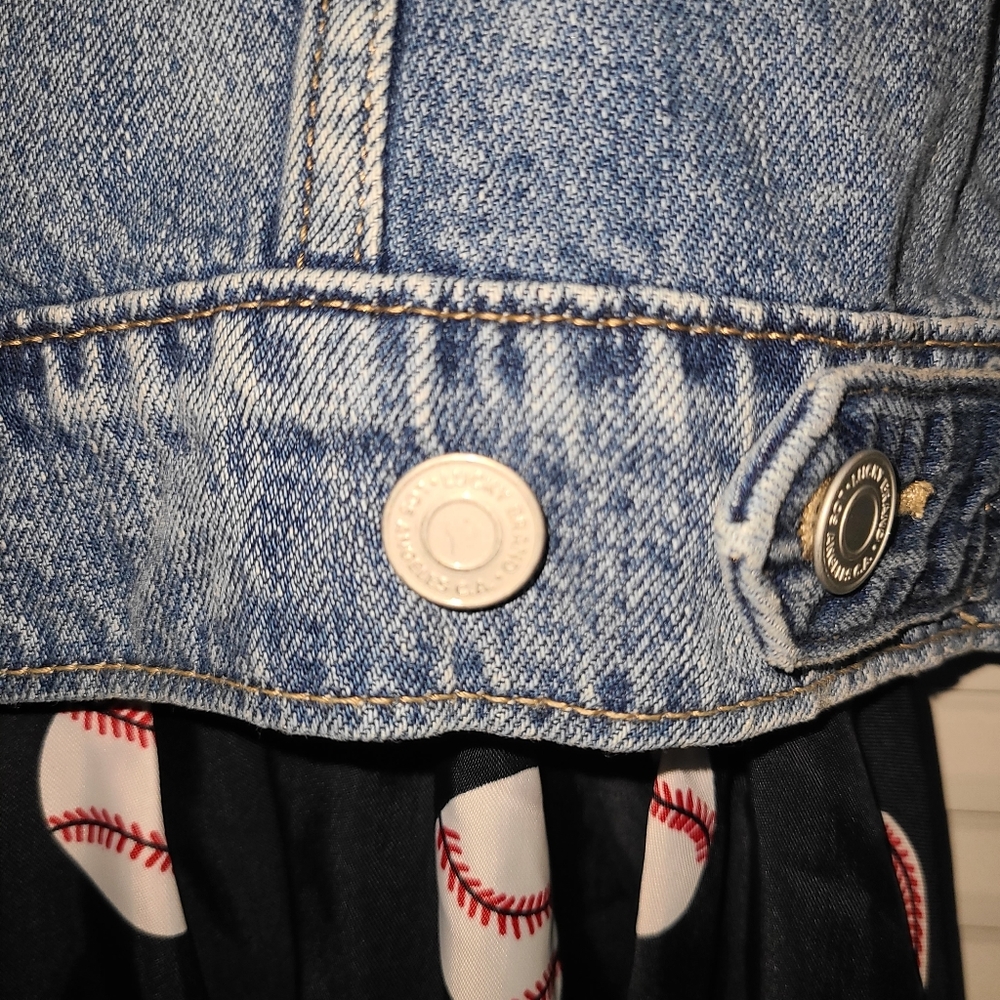 Lucky Brand Tomboy Trucker denim jacket - Picture 6 of 9